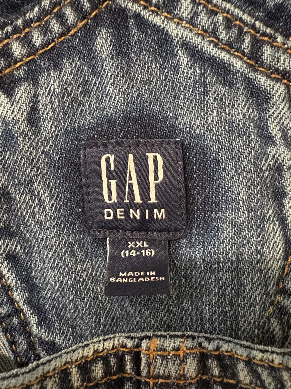 GAP Kids Loose Denim Overalls